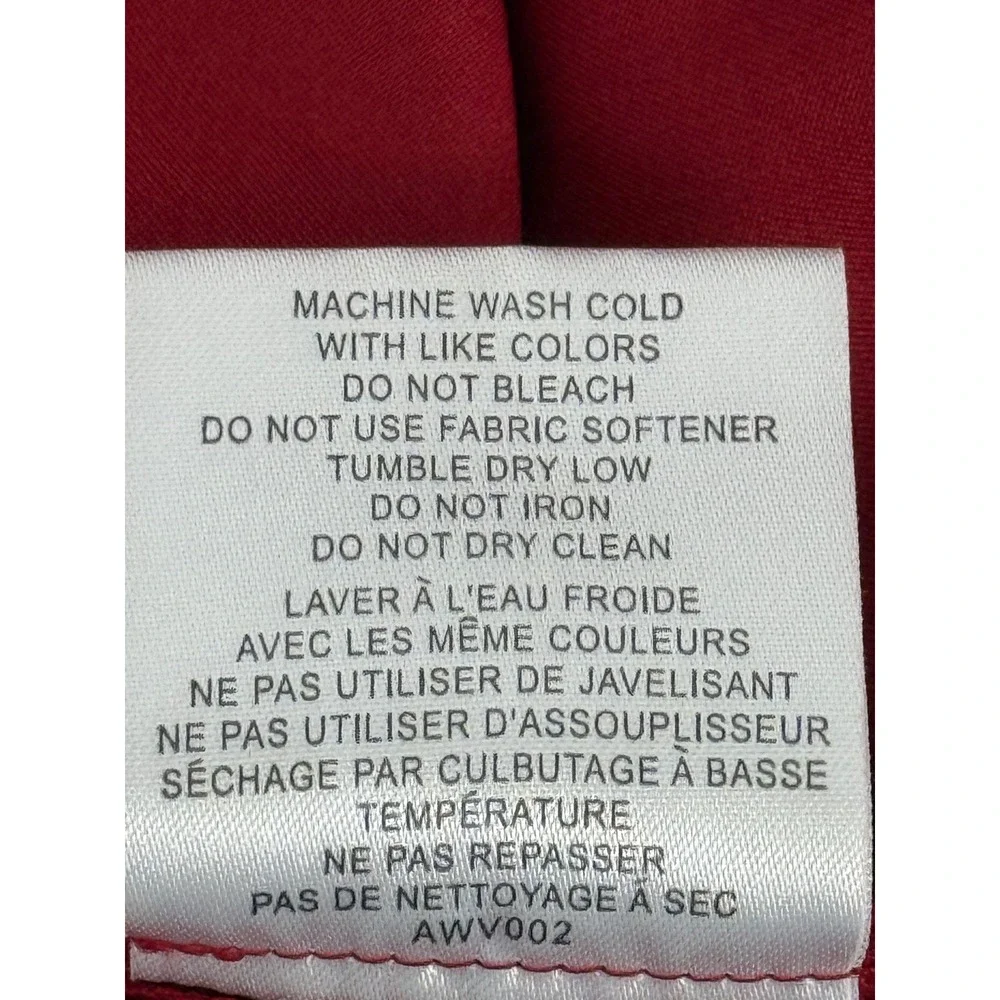 Adidas‎ ClimaProof Golf Windbreaker Pullover Red Short Slv Mens Sz L Quarter Zip
